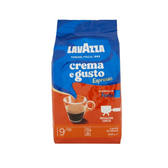 Cafea Lavazza Espresso Crema e Gusto Forte boabe 1 kg 